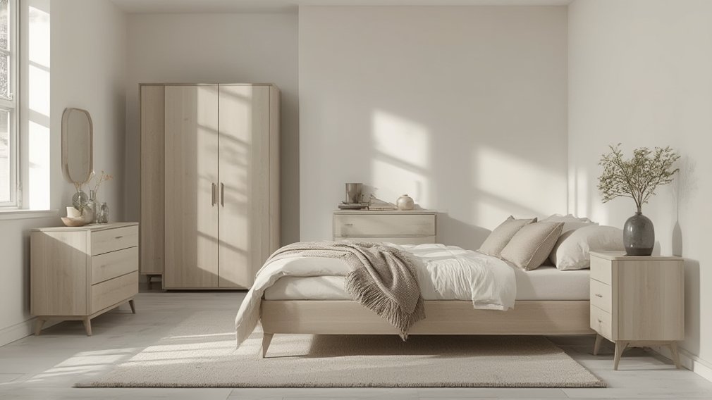 4 piece bedroom furniture sets uk