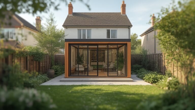 Backyard Garden Rooms