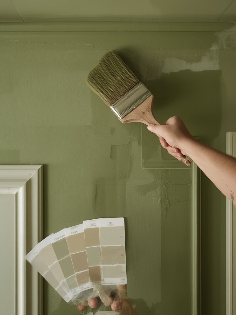 Color Drenching Living Room - Illustration 2