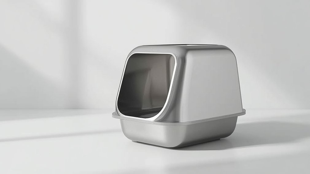 Stainless Steel Cat Litter Box