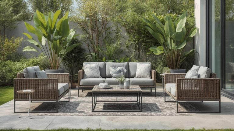 garden furniture corner set