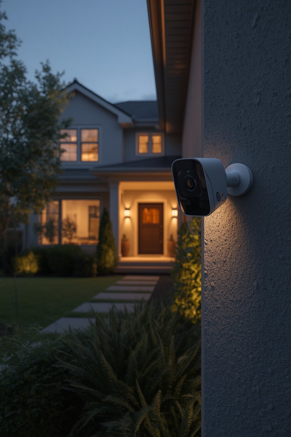 Outdoor Camera: 7 Ultimate Steps For Amazing Security In 2026 1 outdoor camera monitoring backyard with night vision