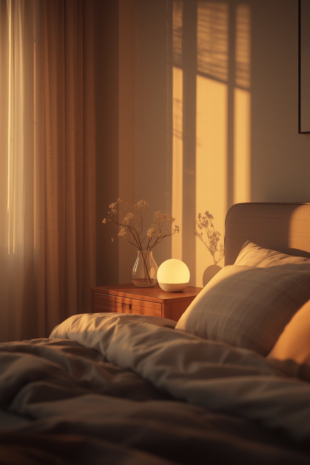 Wake Light: 7 Ultimate Steps For Amazing Sleep Solutions In 2026 1 wake light as a sunrise alarm on a bedside table