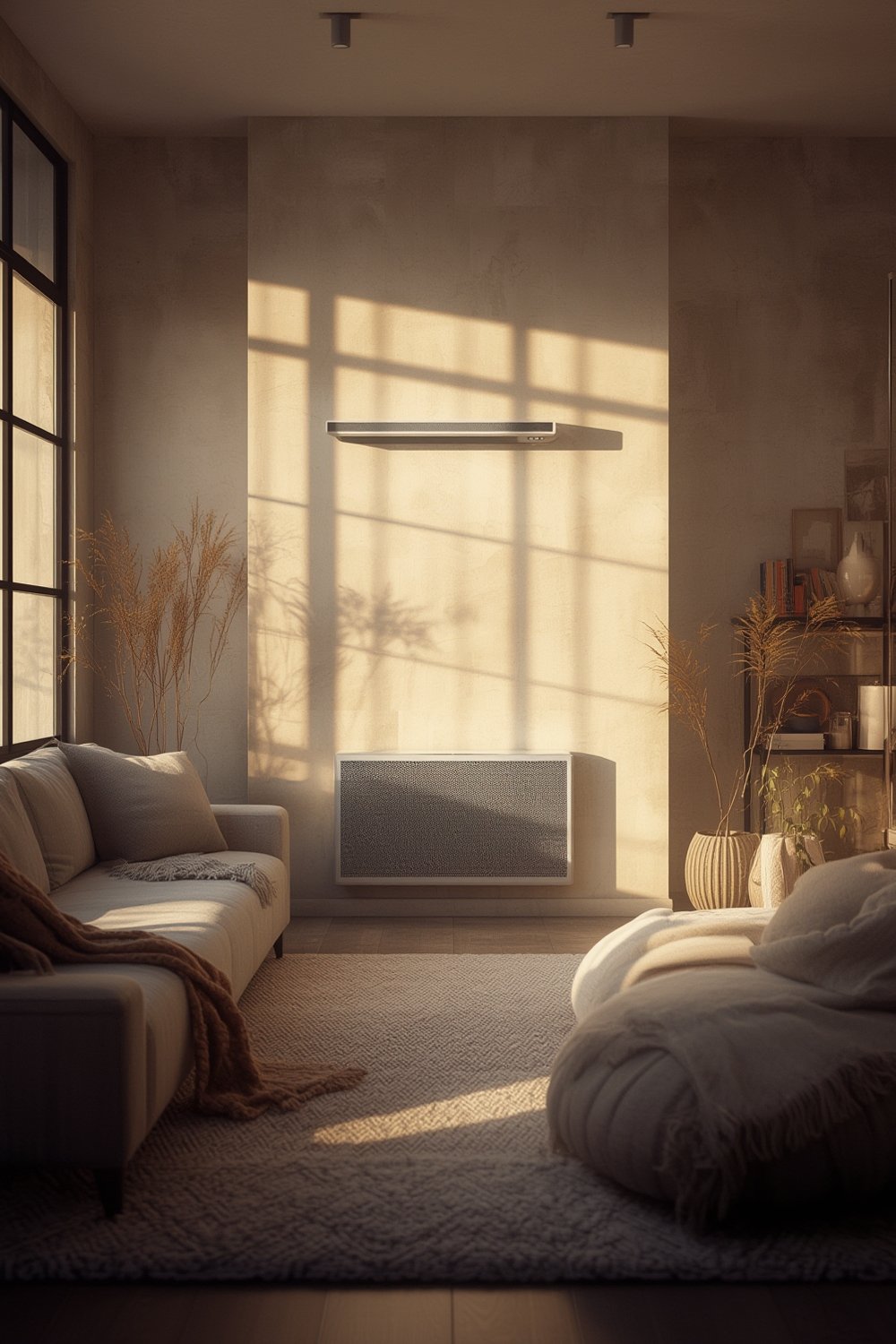 Wall Heater: 7 Ultimate Steps For An Amazing 2026 Home 1 wall heater mounted in modern living room wall