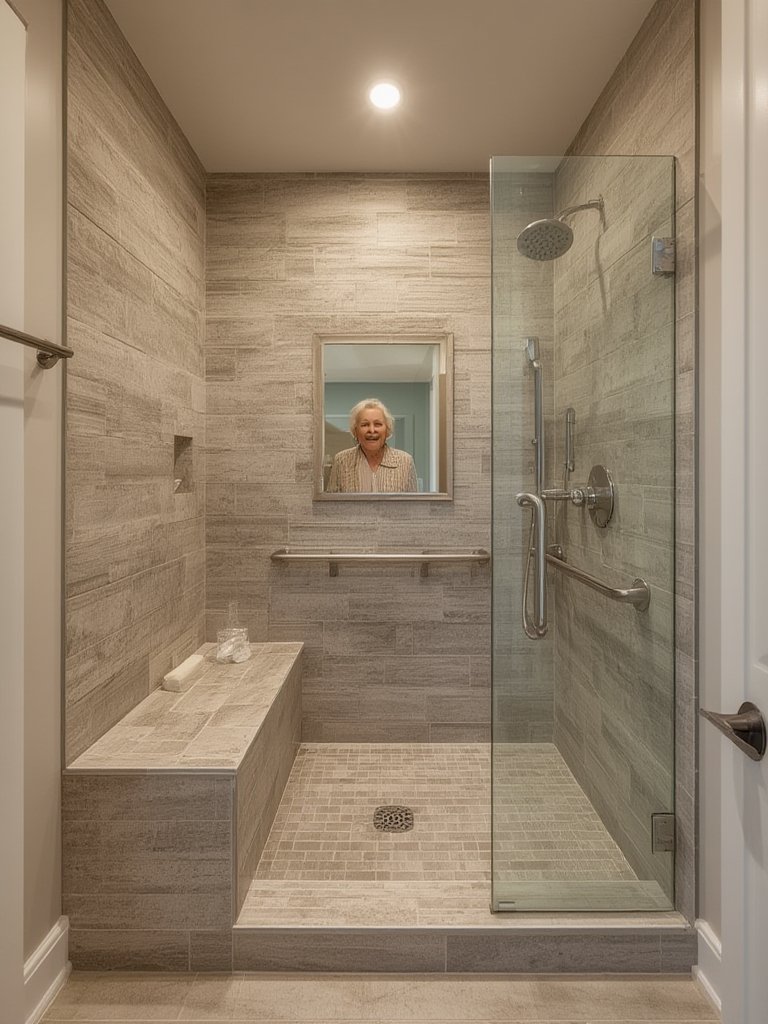 Accessible Spa Bathroom - Illustration 3