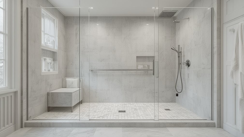 Curbless Shower Conversion