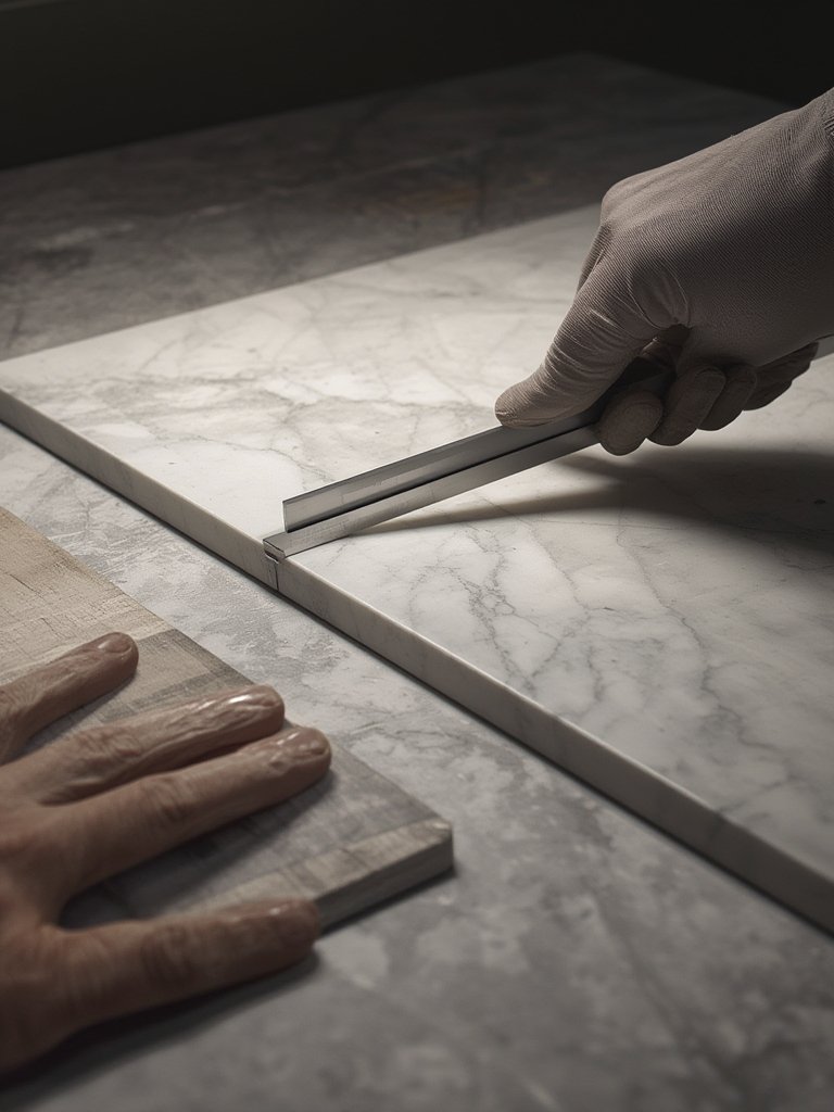 Marble Slab Backsplash - Illustration 2