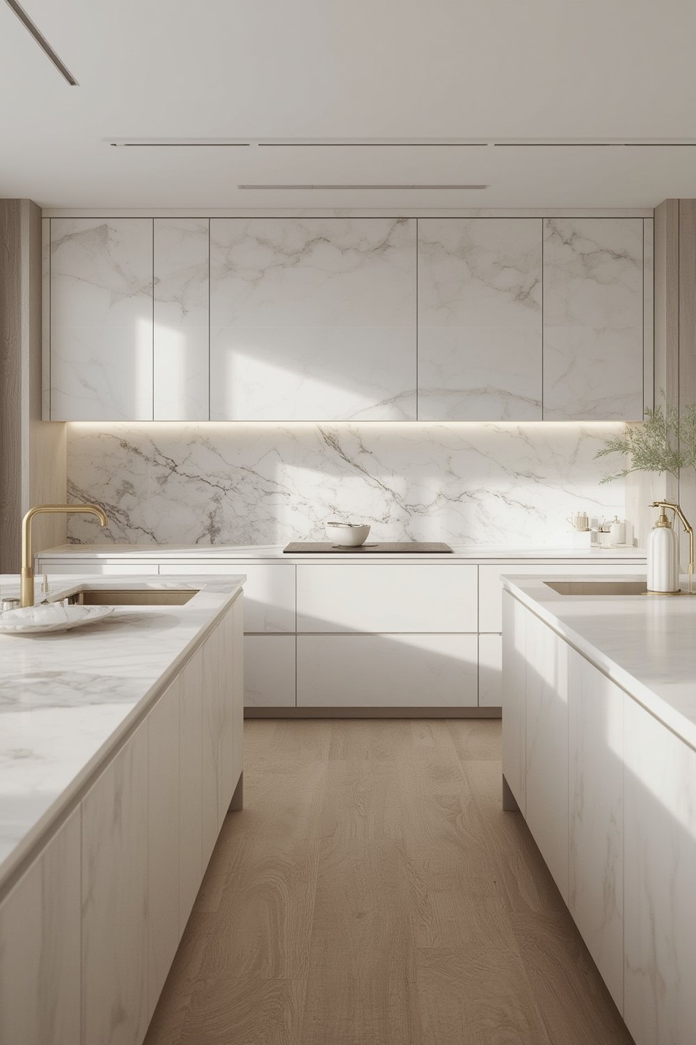 Marble Slab Backsplash - Illustration 1