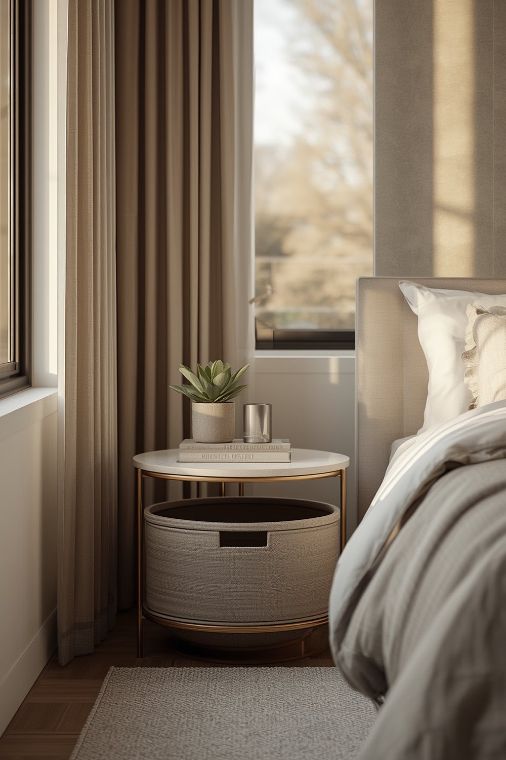 Storage Nightstand display