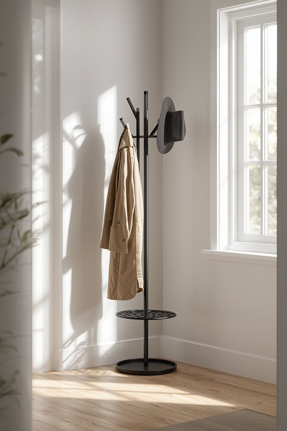 freestanding coat display