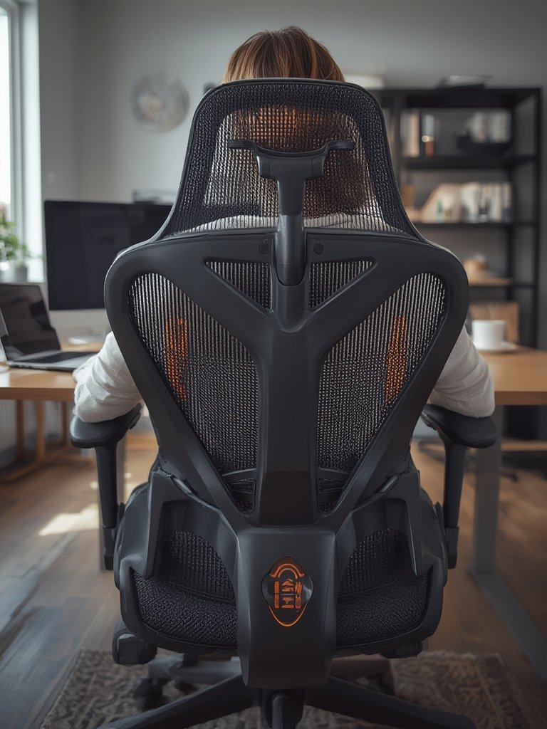 Ergonomic Chair: 7 Ultimate Checklist For Best Comfort In 2026 2 ergonomic chair with user adjusting 3D armrests in home office