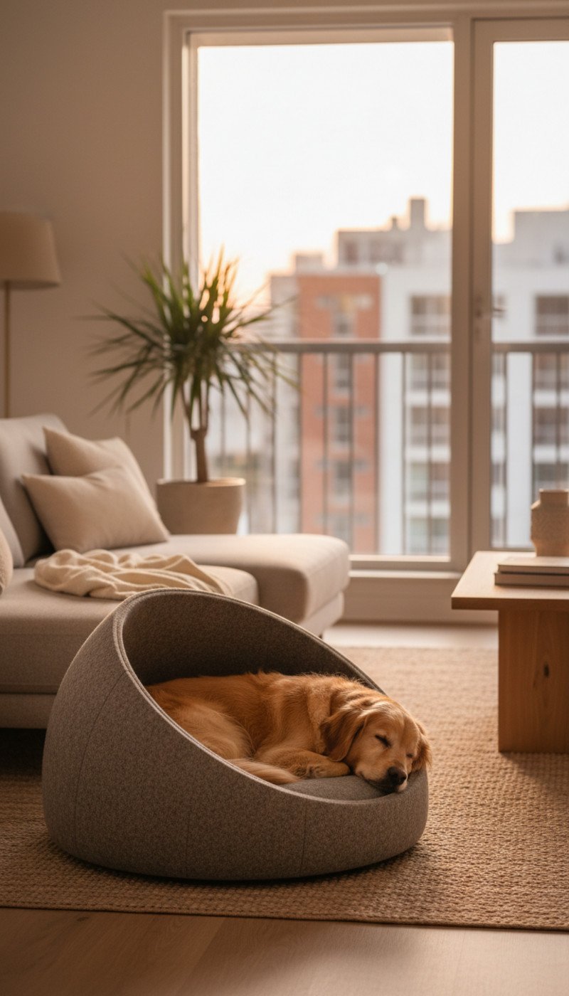 Acoustic Calming Pet Furniture - Illustration 1