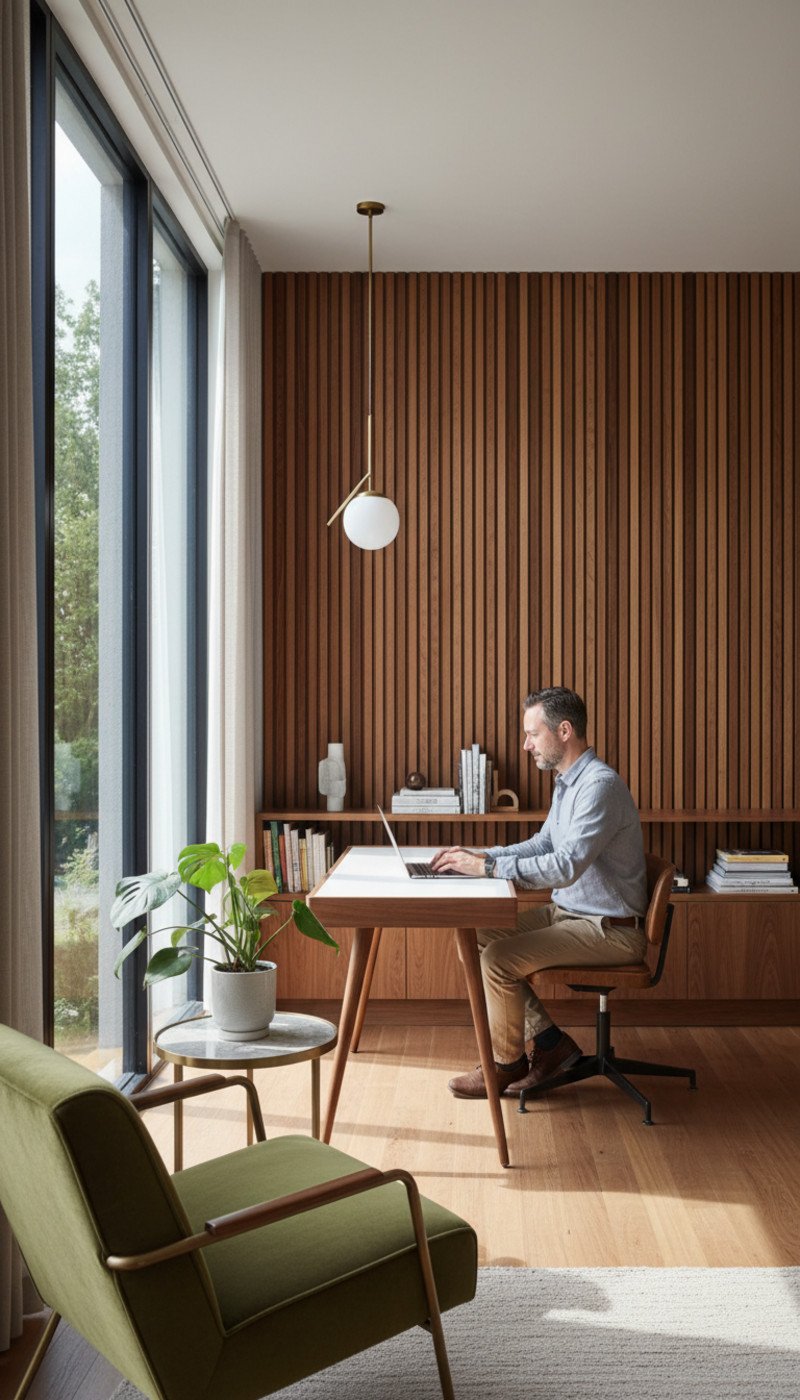 Acoustic Slat Wood Panels - Illustration 1