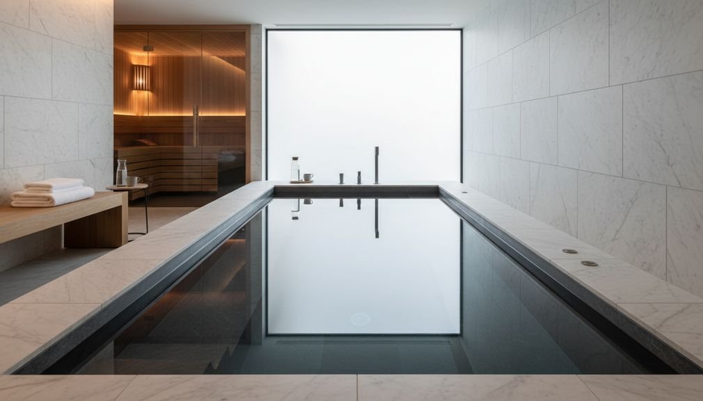 Indoor Cold Plunge Installation