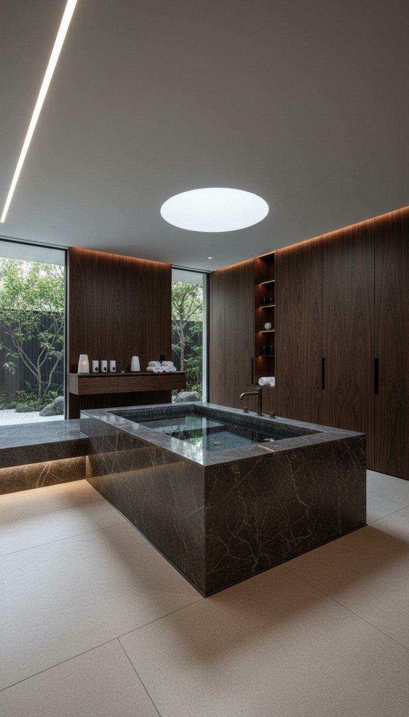 Indoor Cold Plunge Installation - Illustration 1