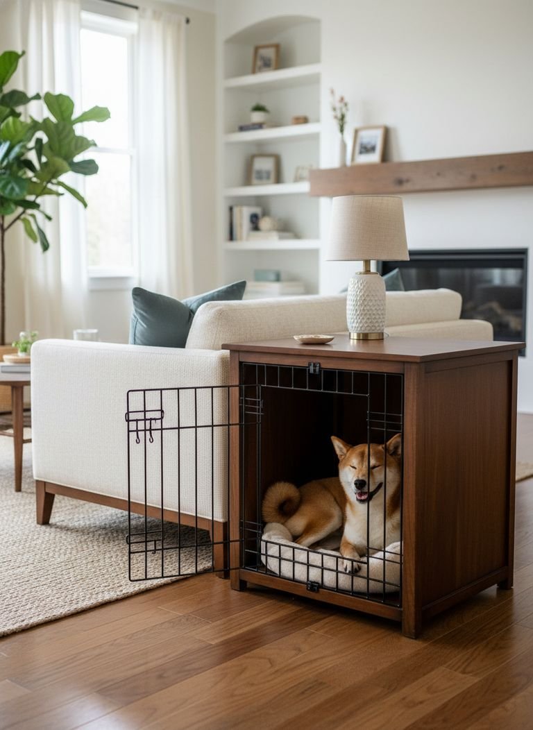 Minimalist Aesthetic Pet Crates - Illustration 3