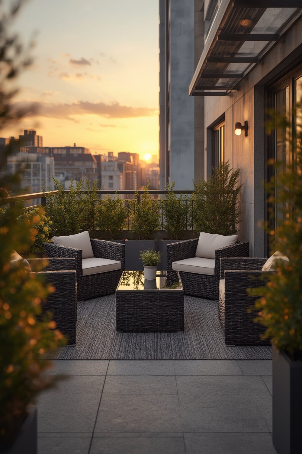 Patio Furniture Set display