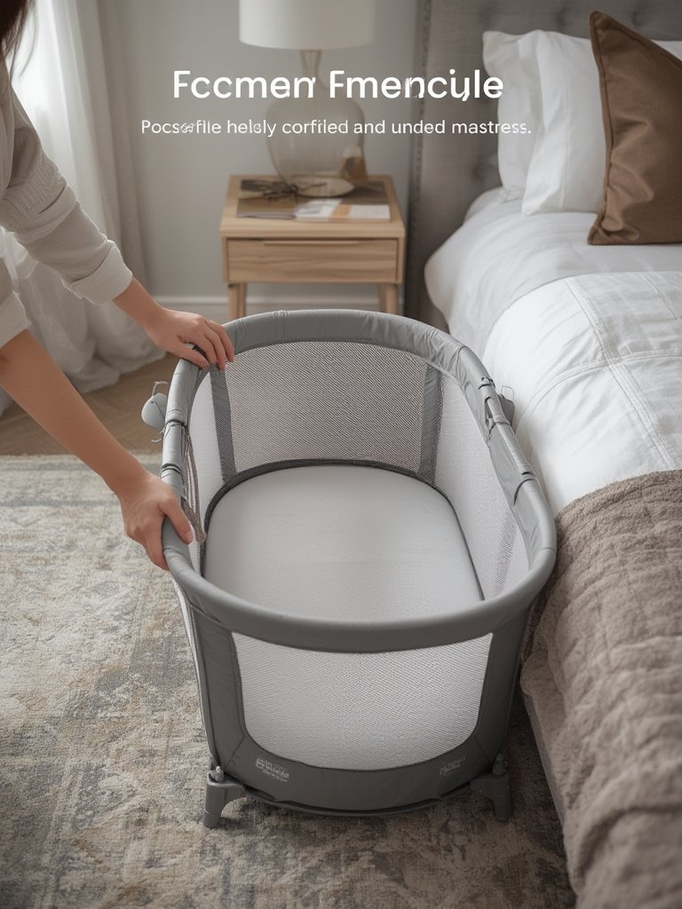 Portable Bassinet - Proven Best for 2026 2 Close up of Portable Bassinet details