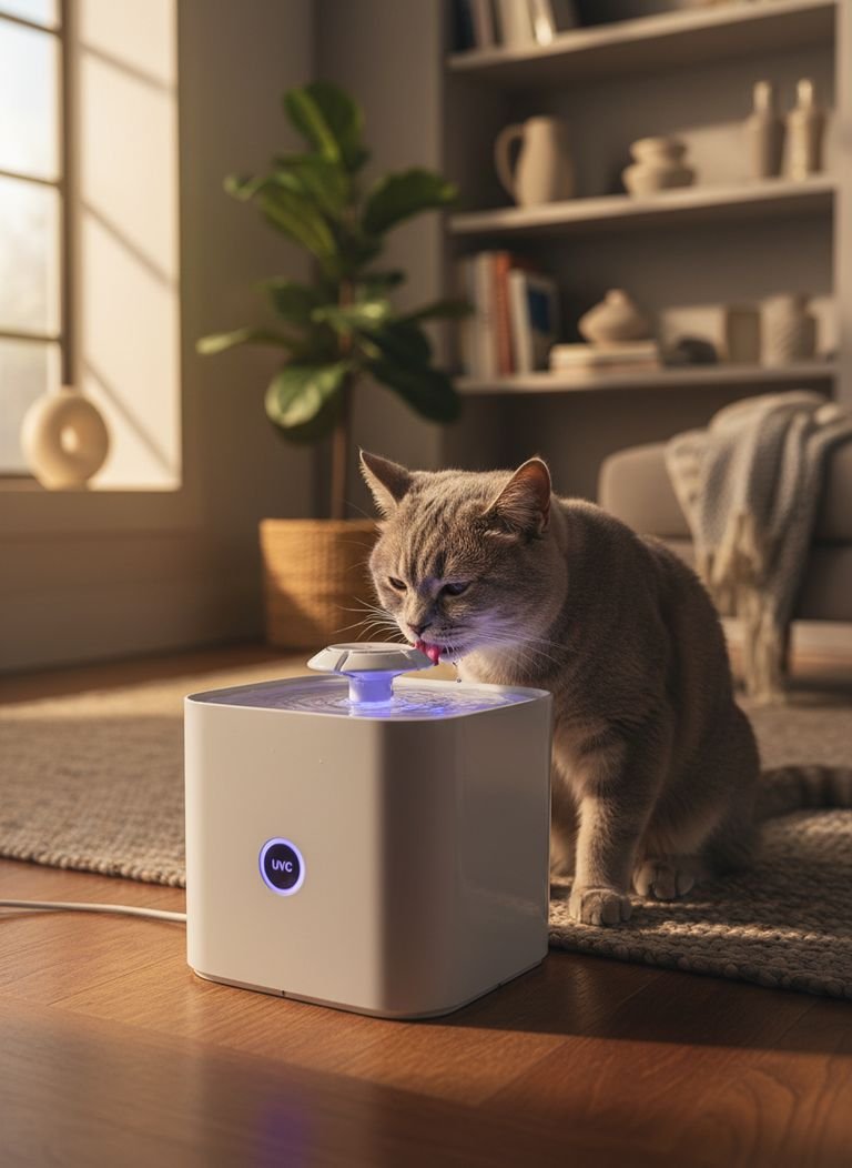 UVC-Sanitized Water Fountain - Illustration 3