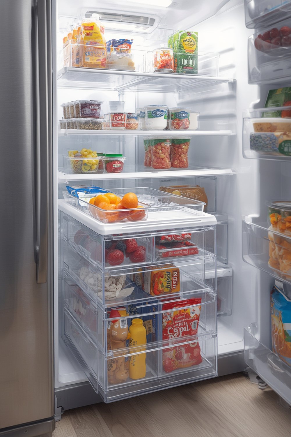 Fridge Caddy: 2026 Proven Solution for Easy Fridge 1 fridge caddy display with various items organized inside