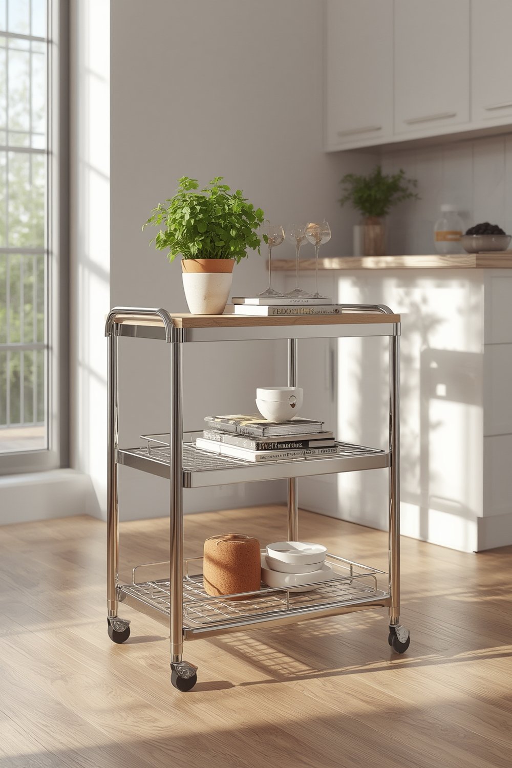 kitchen cart display