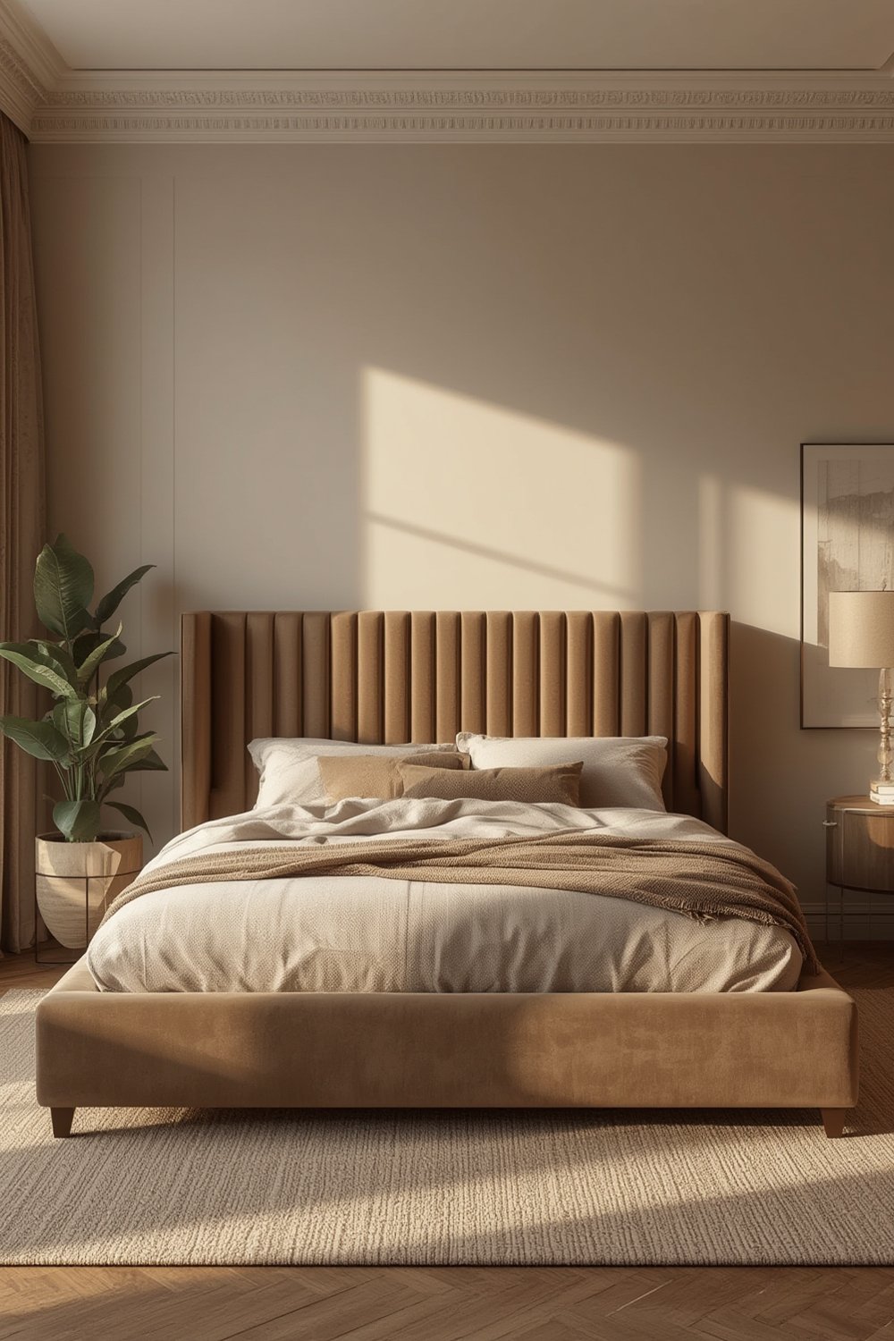 platform bed display