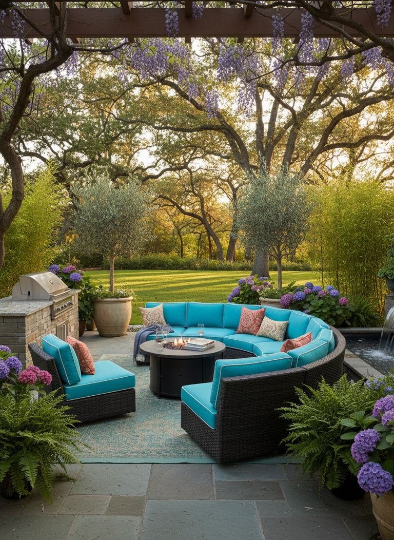 rattan furniture cushions - Illustration 3