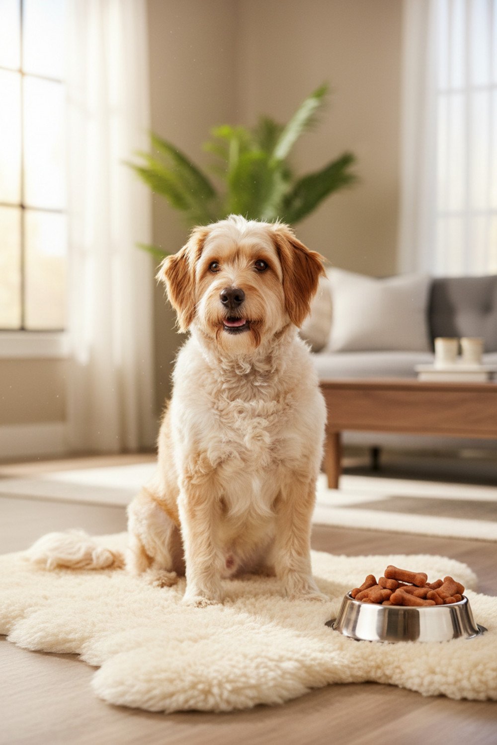 soft dog treats display