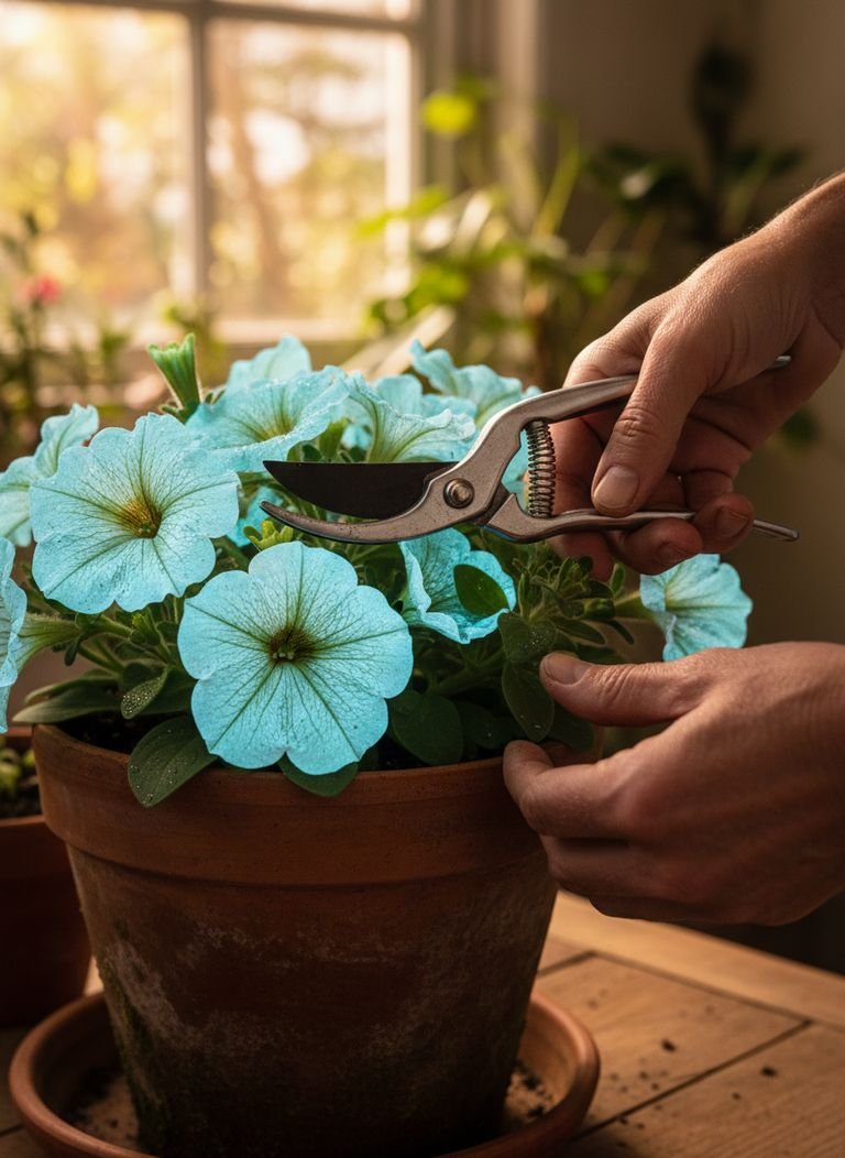 Bioluminescent Petunias - Illustration 2