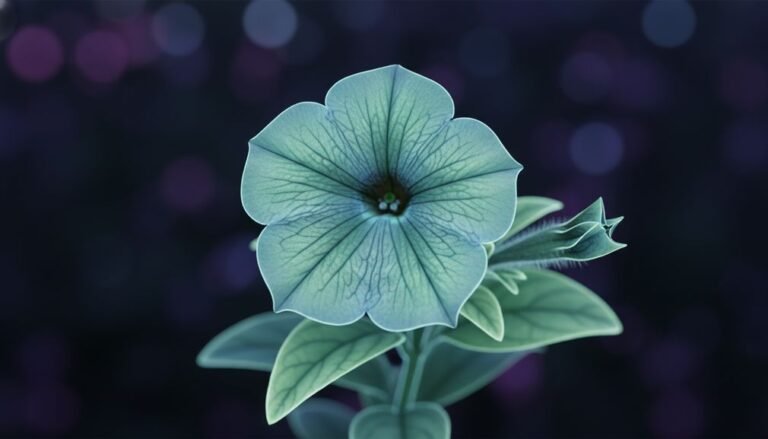 Bioluminescent Petunias