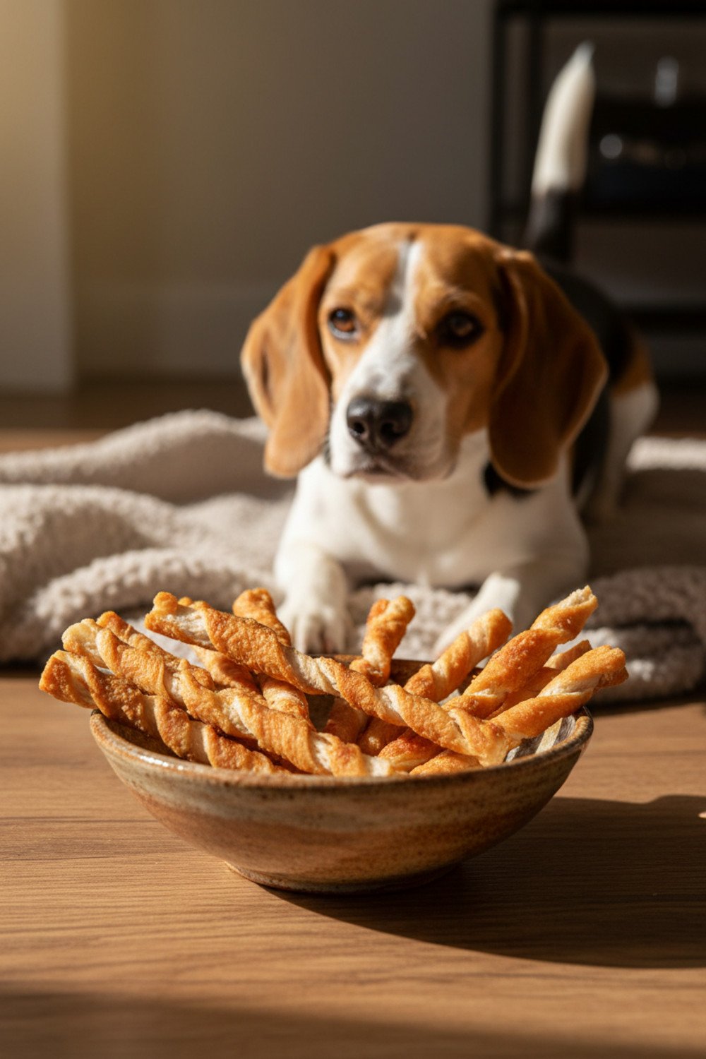 chicken rawhide display