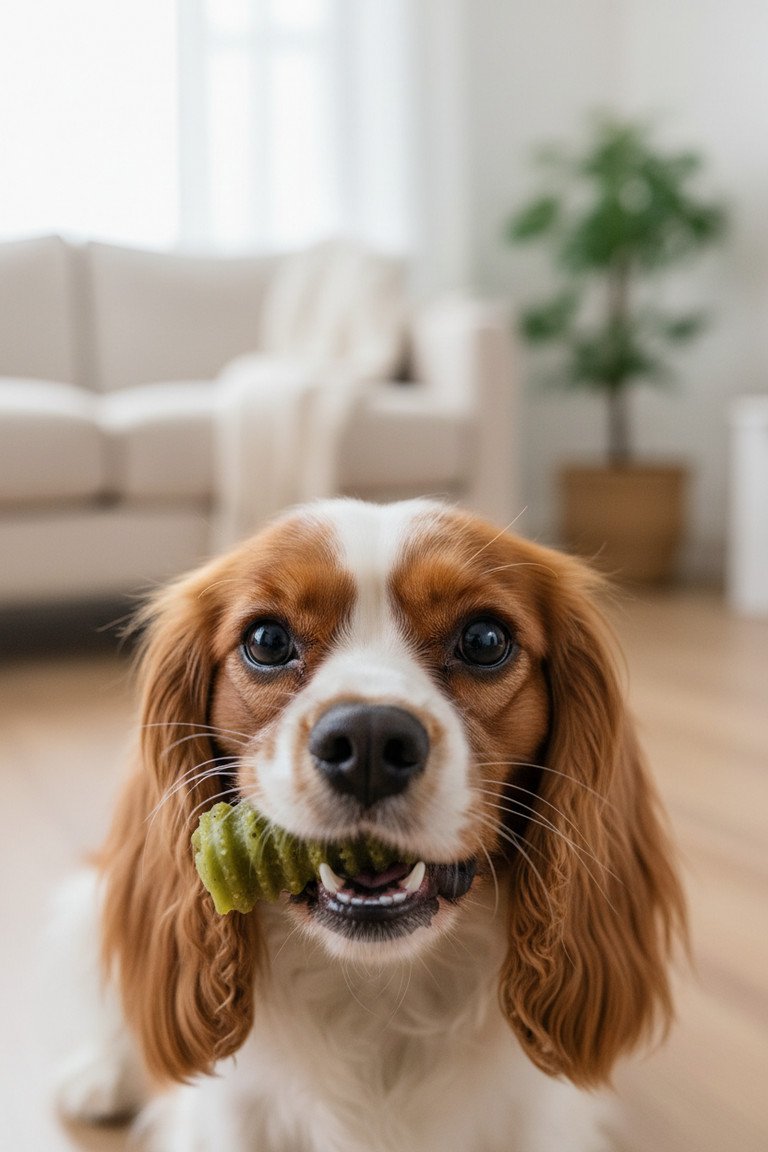 Close up of dental treats details
