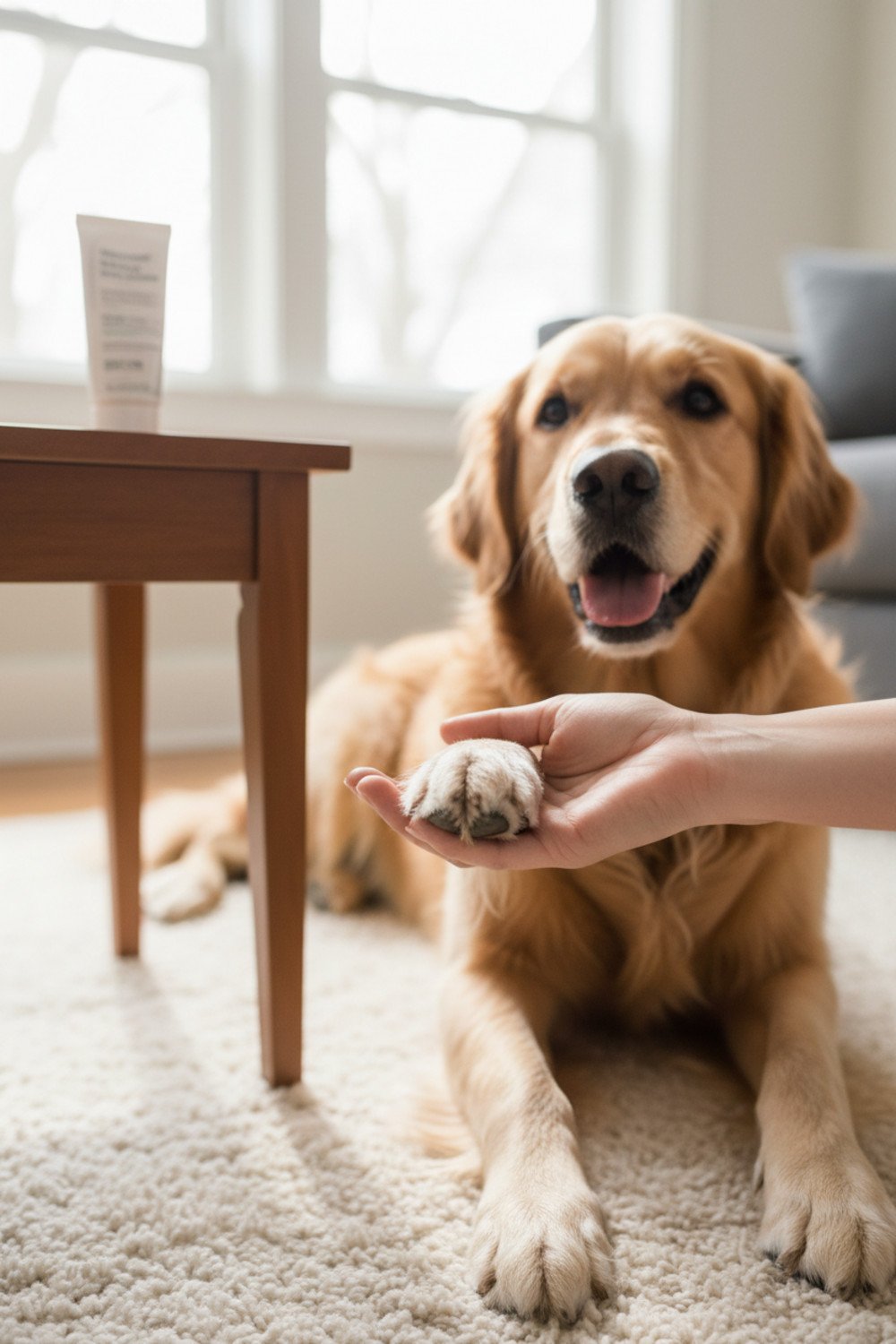 dog ointment display