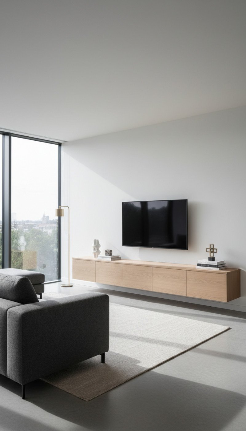 floating furniture wall units - Illustration 1