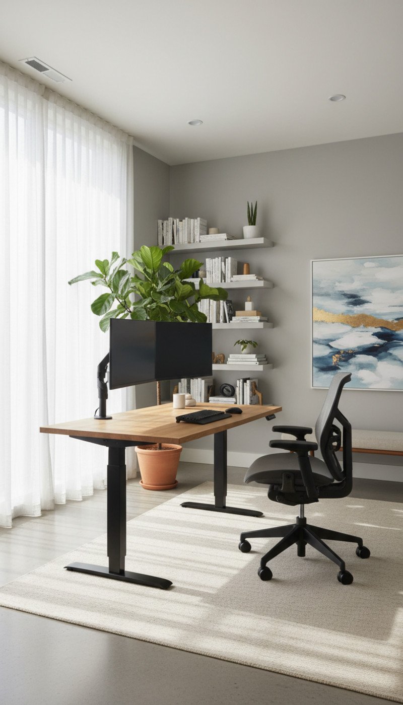 Home Office Furniture Ergonomic: 5 Essential Ways To Build A Perfect Setup 2 home office furniture ergonomic - Illustration 1