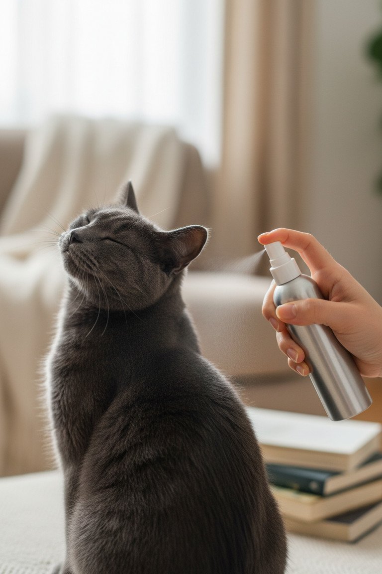 Close up of hot spot spray details