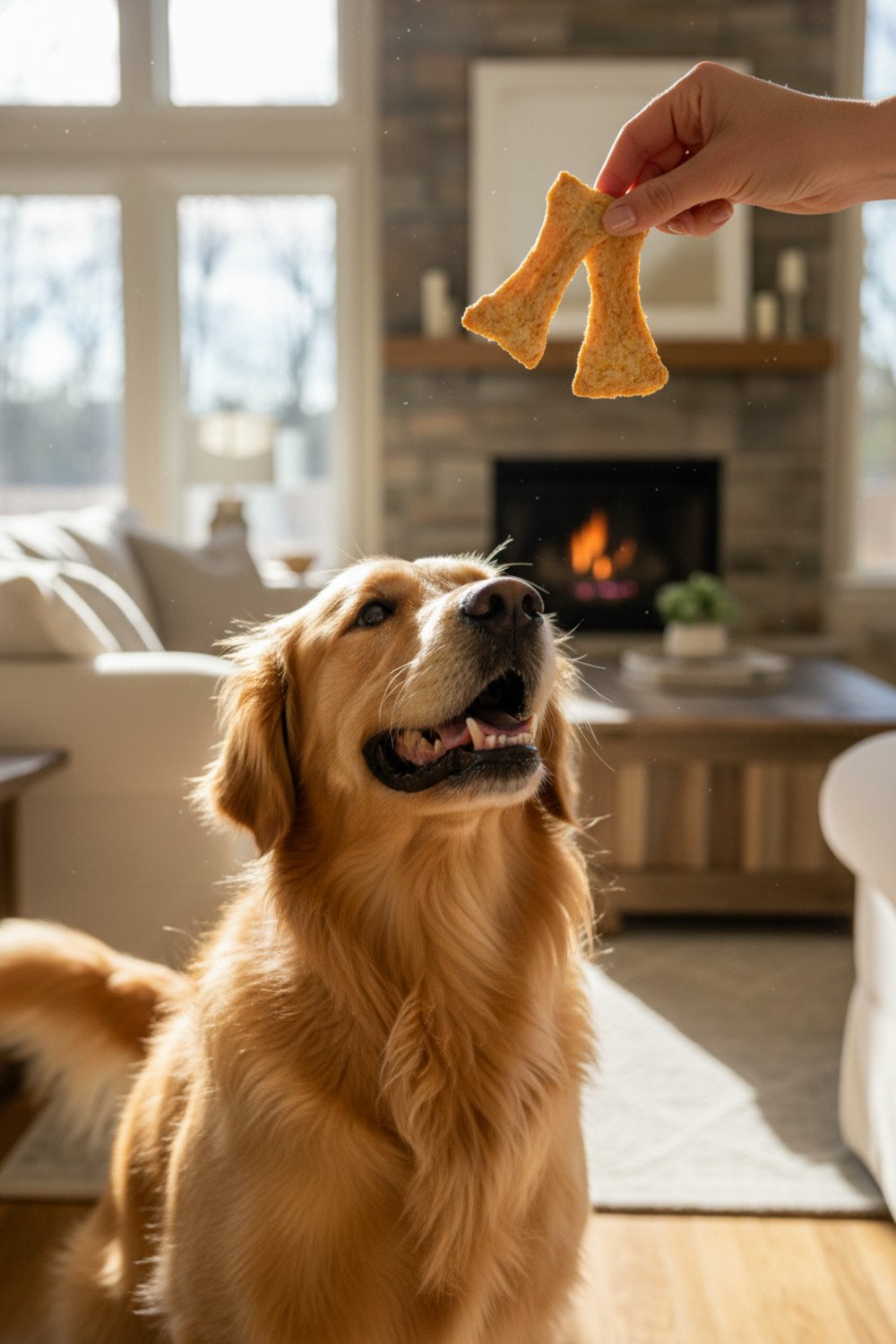 jerky treats display
