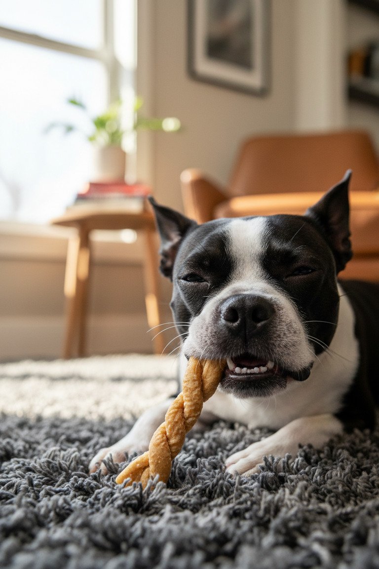 Close up of Pork Treats details