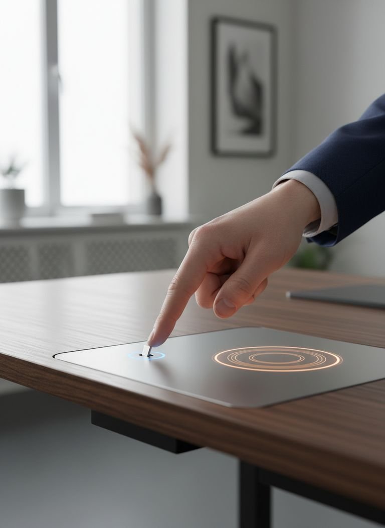 smart furniture with charging ports - Illustration 2